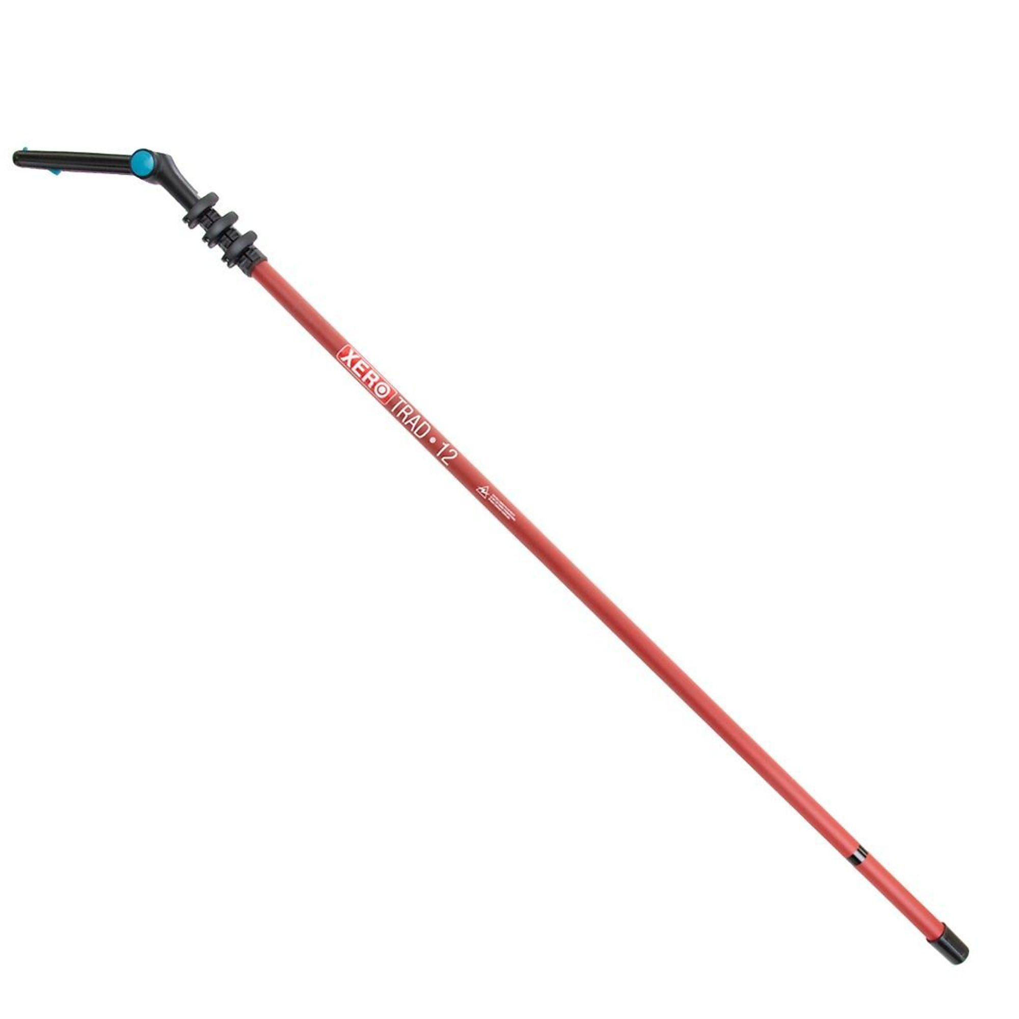 XERO Trad Pole 2.0 - 12ft., Carbon Fiber, Red, Model# 209-20-361